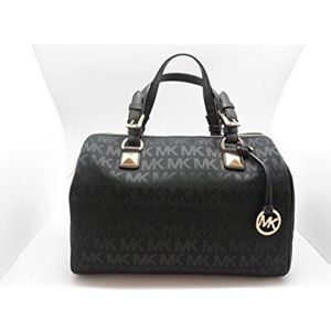 Black Michael Kors Grayson purse